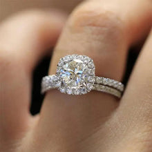 Load image into Gallery viewer, Luxury Style Crystal Engagement Ring - Ring Trends For 2021 Fashion Elegant Women Jewelry Wedding Jewelry