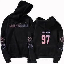 Load image into Gallery viewer, Luxury Unisex Hoodie Hoodies Sweatshirt Love Yourself Hoody Sweatshirt Boys Hoody Hoodies Cool Print Casual Drawstring Warm Winter Stylish Design Hoodie For Men Women