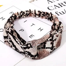 Load image into Gallery viewer, Luxury Women's Headband Vintage Cross Knot Elastic Hair Bands Soft Solid Hairband Girls Hair Accessories Floral Turban Bandanas Head Wrap