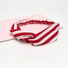 Load image into Gallery viewer, Luxury Women's Headband Vintage Cross Knot Elastic Hair Bands Soft Solid Hairband Girls Hair Accessories Floral Turban Bandanas Head Wrap