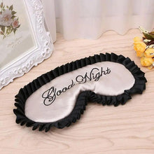 Load image into Gallery viewer, Luxury Women Silk Sleep Eye Mask Soft Ladies Ultra Lightweight Adjustable Strap Eye Mask Night Blindfold