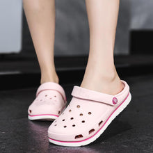 Load image into Gallery viewer, Luxury Womens Sandals Lightweight Unisex Colorful Shoes Garden Classic Clogs Design Slippers Sandals Slip-on Summer Beach Sandals For Womens Fashion Comfortable Slip On Slides Shoes