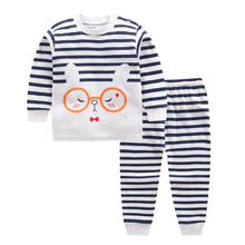 Load image into Gallery viewer, Cotton Pajama Set for Kids 0-5 Years with Cartoon Design - # BAAA81810020