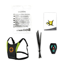 Load image into Gallery viewer, BrightRide LED Cycling Vest with Storage