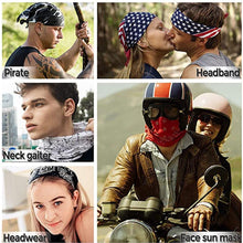 Load image into Gallery viewer, Magic Headband Camouflage Neck Warmer Tube Face Cover Bandana Head Military Motorcycle Bicycle Riding Scarf Neck Tube Face Scarf Cover Cooling Thin Breathable Lightweight Sun Protection for Cycling Fishing Hiking Running
