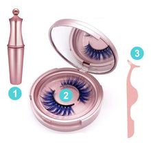 Load image into Gallery viewer, Glamour Lash Co. Magnetic False Eyelashes Set – Effortless Glam for Stunning Eyes