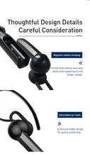 Load image into Gallery viewer, Magnetic Charging Wireless Bluetooth Earphone Bluetooth Headset Single Handsfree with Microphone Business Ear Updated Design with Industry Leading Sound & Improved Comfort, Long Wireless Range,