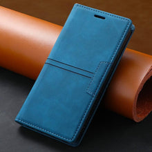 Load image into Gallery viewer, Magnetic Flip Leather Card Slot Wallet Case for iPhone 14 13 12 11 Pro Max Flip Invisible Magnetic Elegant Retro Phone Case Premium Leather PU Soft Flip Cover For iPhone