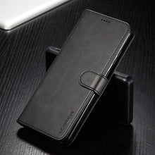 Load image into Gallery viewer, Magnetic PU Leather Wallet-Style Phone Case Fashion Flip Case with Card Slot Leather Case for Xiaomi 12T 11T Poco X4 GT X3 M3 M4 Pro NFC F4 F3 Flip Cover Mi 11 Lite 10T Redmi 9C Note 11S 10S 9S 9T 9A 8T 7