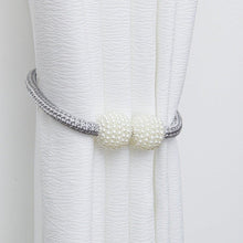 Load image into Gallery viewer, Magnets Curtains Clamps Curtain Holder Pompom Tieback Magnetic Clips Hanging Balls Tie Back Home Decoration Accessories Magnetic Curtain Tiebacks European Style Decorative Curtain Drape Tie With Strong Magnetic For Home And Office Decoration