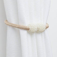 Load image into Gallery viewer, Magnets Curtains Clamps Curtain Holder Pompom Tieback Magnetic Clips Hanging Balls Tie Back Home Decoration Accessories Magnetic Curtain Tiebacks European Style Decorative Curtain Drape Tie With Strong Magnetic For Home And Office Decoration