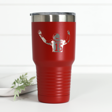 Load image into Gallery viewer, Mahomes Touchdown 30 oz Engraved Tumbler