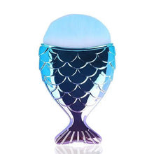 Load image into Gallery viewer, Makeup Brushes Kit Natural Tool Pencil Cosmetics Foundation Artist Mermaid Highlighter Face Set Of Bronzer Eyeshadow Lip