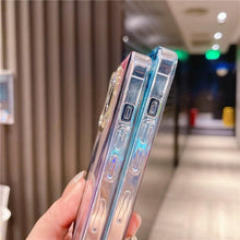 Load image into Gallery viewer, Marble Pattern Slim Shockproof Protective Soft Design for Girls Women Cute Case Cover For iPhone 13 Pro Max Glitter Marble Phone Case For iPhone 12 11 Pro Max XS Max XR Shockproof Cover