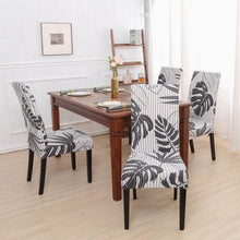 Load image into Gallery viewer, Marble Printed Stretch Chair Cover For Dining Room Office Banquet Chair Protector Elastic Material Armchair Cover Chair Cover Chair Slipcover Marble Background Texture Parson Chair