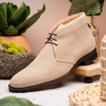 Load image into Gallery viewer, 46-592-SND MARCO Suede Calfskin Chukka Boot Sand