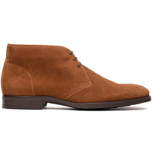 Load image into Gallery viewer, 46-592-TOB MARCO Suede Calfskin Chukka Boot, Tobacco