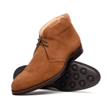 Load image into Gallery viewer, 46-592-TOB MARCO Suede Calfskin Chukka Boot, Tobacco