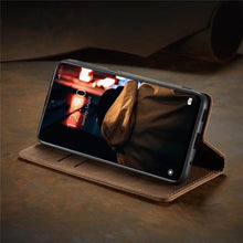 Load image into Gallery viewer, Matte Leather Case for Xiaomi Mi 9T CC9 10T 11T 12T Pro Lite 5G Redmi Note 8 9s 10 11 11S Pro Wallet Flip Cover Poco F3 M3 Pro Women with Card Holder Kickstand Magnetic Leather Flip Case