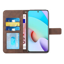 Load image into Gallery viewer, Matte Leather Wallet Case for Redmi Note 11 11S 11 Pro 10 9 8 7 Redmi 10 10C 10A 9T 9A 9C 9 8 Flip Cover for M4 Pro X4 Pro F4 M3 Premium PU Leather Wallet Case