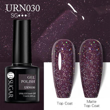 Load image into Gallery viewer, Matte Pink Blue Gel Nail Polish Semi Permanent LED Nail Art Design Elegant Warm Colors For Womens