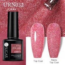 Load image into Gallery viewer, Matte Pink Blue Gel Nail Polish Semi Permanent LED Nail Art Design Elegant Warm Colors For Womens