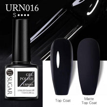 Load image into Gallery viewer, Matte Pink Blue Gel Nail Polish Semi Permanent LED Nail Art Design Elegant Warm Colors For Womens