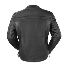 Load image into Gallery viewer, Maverick Men's Motorcycle Leather Jacket