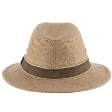 Load image into Gallery viewer, Dorfman Pacific Onshore - Hemp Straw Outback Fedora Hat