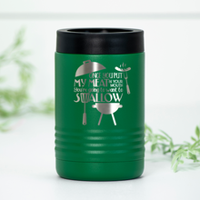 Load image into Gallery viewer, Meat In Mouth Engraved Can Cooler