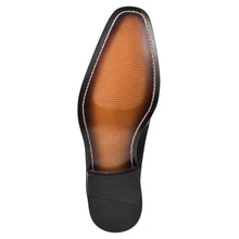 Load image into Gallery viewer, Megan Men?? Ostrich Leg Printed Suede Leather Loafer Shoes