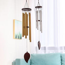 Load image into Gallery viewer, Memorial Wind Chimes for Outside Deep Tone Antique Outdoor Sympathy Wind-Chime Resonant 6 Tubes Wind Chime Bells Wind Hanging Living Elegant Chime Home Decor Gift Car Outdoor Yard Garden Metal Wind Music