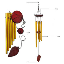 Load image into Gallery viewer, Memorial Wind Chimes for Outside Deep Tone Antique Outdoor Sympathy Wind-Chime Resonant 6 Tubes Wind Chime Bells Wind Hanging Living Elegant Chime Home Decor Gift Car Outdoor Yard Garden Metal Wind Music