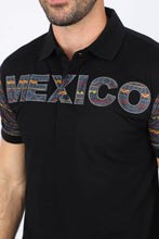 Load image into Gallery viewer, Mens Modern Fit Stretch MEXICO Embroidery Polo