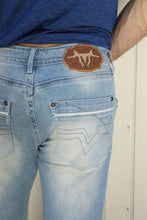 Load image into Gallery viewer, Holt Men's Blue Boot Cut Jeans