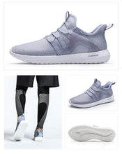 Load image into Gallery viewer, Men Blue Running Shoes Lightweight Breathable Mesh Soft Women Outdoor Sneakers Slip On Outdoor Jogging Walking Tennis Sport Shoes Fashion Sneakers For Workout