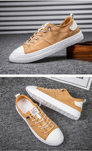 Load image into Gallery viewer, Men Casual Shoes Fashion Canvas Breathable Autumn Lace Up Comfortable Casual Shoes Outdoor Men Sneakers Womens Canvas Shoes Sneakers Low Top Tennis Shoes Casual Walking Shoes