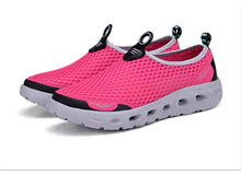 Load image into Gallery viewer, Men Casual Shoes Sneakers Light Breathable Summer Walking Beach Mesh Shoes Comfortable Mesh Work Shoes Athletic Slip On Walking Shoes For Men