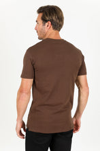 Load image into Gallery viewer, Classic Cotton Knit Brown T-Shirt