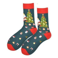 Load image into Gallery viewer, Men Cotton Socks Gradient Color Summer Style Long Wedding Sock Men Knee High Business Socks Man Socks Men's Ladies Novelty Bright Colorful Patterned Cotton Socks