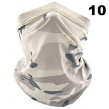 Load image into Gallery viewer, Men Cycling Magic Face Scarf Bandana Half Mask Neck Hiking Sports Ice Silk Sun Protection Fishing Bicycle Bike Headband Military Camo Face Shield Cycling Bandana Fishing Buffet Sport Headband Scarf Military Shamash Tactical Desert Keffiyeh