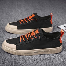 Load image into Gallery viewer, Men Elegant Flat Shoes New Canvas Comfortable Mens Shoes Fashion Sneakers Casual Design Sneakers Comfortable Outdoor Sport Walking Fashion Sneakers