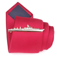 Load image into Gallery viewer, Men Elegant Tie Clips Clasp Men's Tie Clip Tie Bar Wedding Party Pin Jewelry Clip Men's Gift Dolphin Airplane Shaped Tie Bar Wedding Party Jewelry Tie Clip