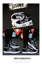 Load image into Gallery viewer, Men Fashion Sneakers Canvas Breathable Cool Street Sneakers Black Blue Red Men's Causal Shoes Comfortable Light Casual High Quality New Fashion Walking Sneakers