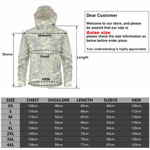 Load image into Gallery viewer, Men Green Autumn Camouflage Jacket Men's Lightweight Water-Resistant Jacket Tactical Clothing Male Camouflage Windbreaker Breathable Outdoor Snow Jacket