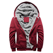 Load image into Gallery viewer, Men Hoodies Autumn Fashion Sweatshirt Men's Hoodie Jacket Hooded Jackets Winter Warm Coats Men's Heavyweight Winter Long Sleeves Sport Soft Sweatshirts