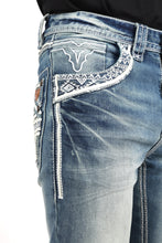 Load image into Gallery viewer, Holt Men's Medium Wash Slim Boot Cut Jeans