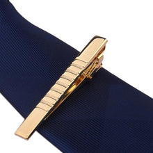 Load image into Gallery viewer, Men Metal Alloy Tie Clip Clamp Necktie Bar Clasp Tie Bar Clip Men's Tie Bar Necktie Bar Men's Tie Accessories Men’s Tie Clips Classic Gift Wedding Bridegroom Business Fashion Formal Gifts