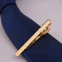 Load image into Gallery viewer, Men Metal Alloy Tie Clip Clamp Necktie Bar Clasp Tie Bar Clip Men's Tie Bar Necktie Bar Men's Tie Accessories Men’s Tie Clips Classic Gift Wedding Bridegroom Business Fashion Formal Gifts
