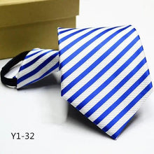 Load image into Gallery viewer, Men Modern Design Adjustable Band Patterned Necktie For Men Casual Dress Party Wedding Suit Bridegroom Necktie